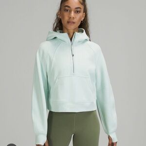 NWOT Lululemon Scuba Oversized Half-Zip Hoodie Size M/L